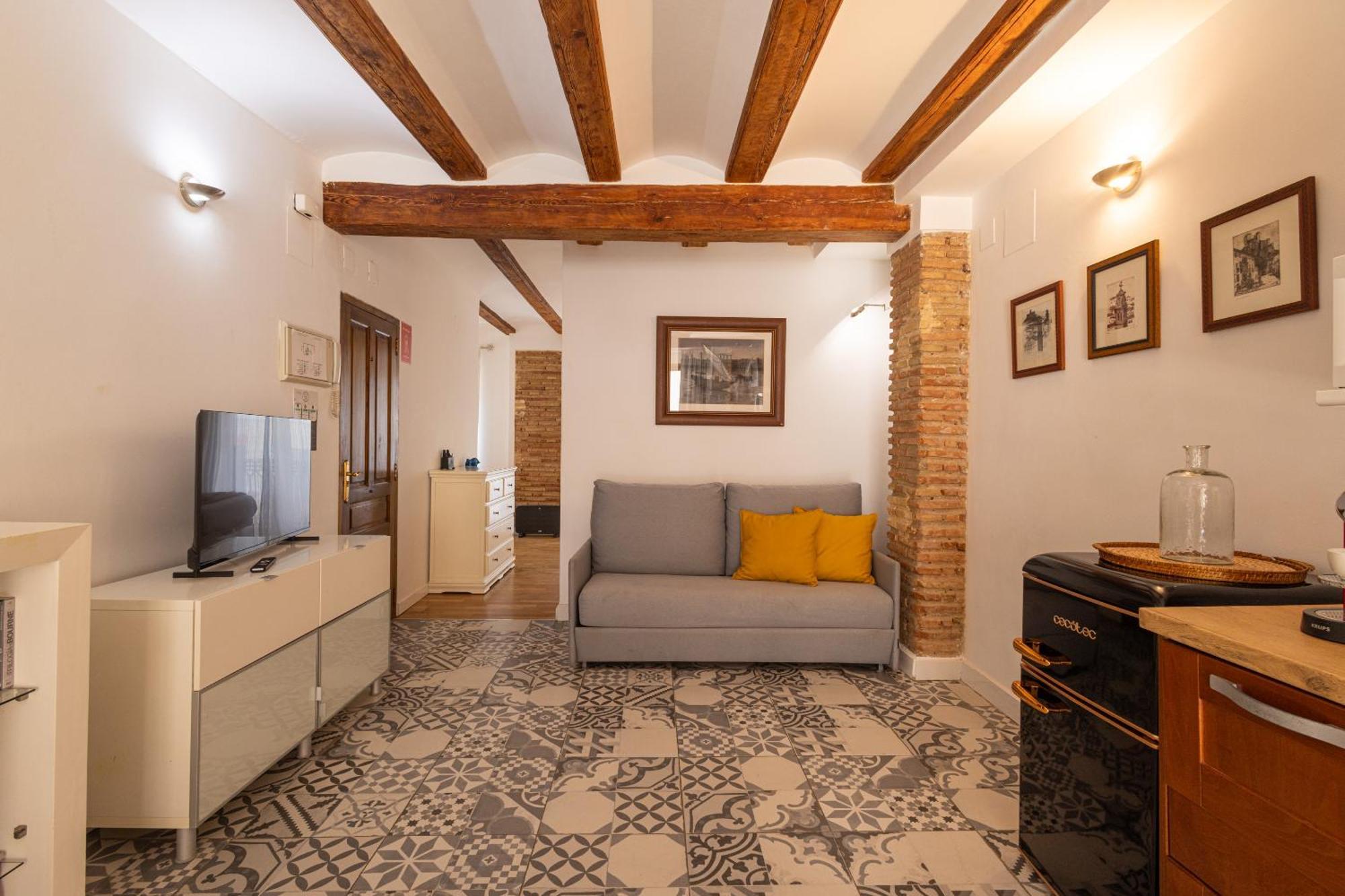 Florit Flats - Cozy Wifi Ac Loft In The Heart Of Ruzafa Apartment Valencia Exterior photo